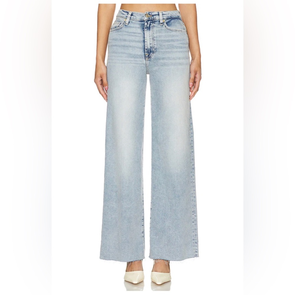 NWT 7 For All Mankind LUXE VINTAGE‎ ULTRA HIGH RISE JO Jeans IN SUNDAY  30